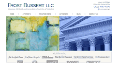 Desktop Screenshot of frostbussert.com