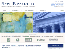 Tablet Screenshot of frostbussert.com